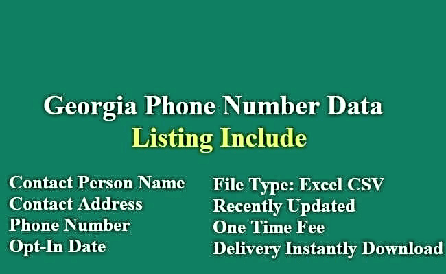 乔治亚州 电话号码列表