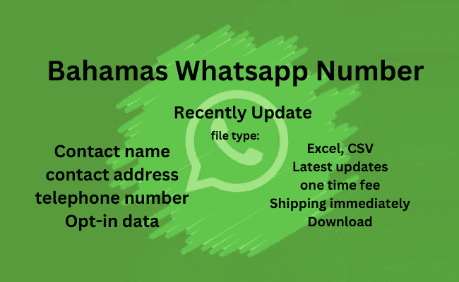 巴哈马 Whatsapp 号码