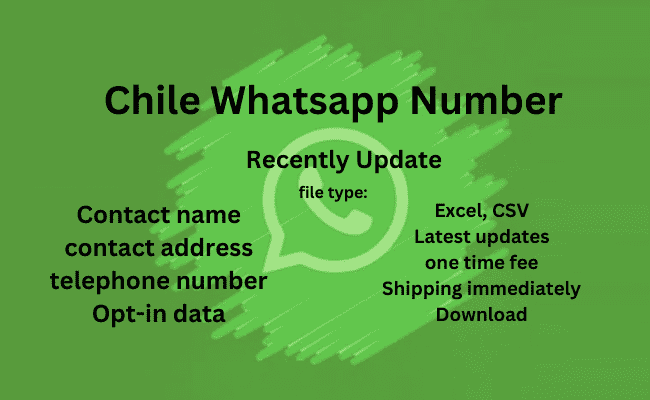 智利 WhatsApp 号码