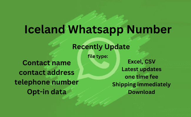 冰岛 WhatsApp 号码