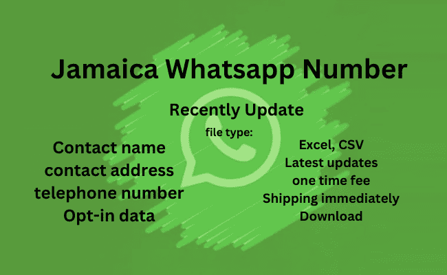 牙买加 WhatsApp 号码