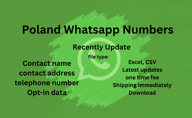 波兰 WhatsApp 号码