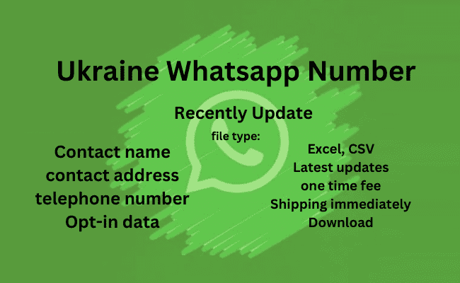 乌克兰 WhatsApp 号码