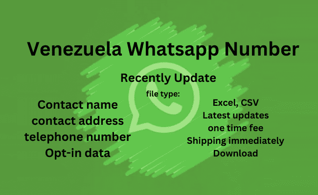 委内瑞拉 WhatsApp 号码